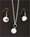 Moon Necklace & Earring Set