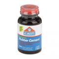 Hunt No Wrinkle Rubber Cement, 4oz, Repositionable Rubber Cement. Each