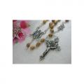 Olive Wood Bead Rosary